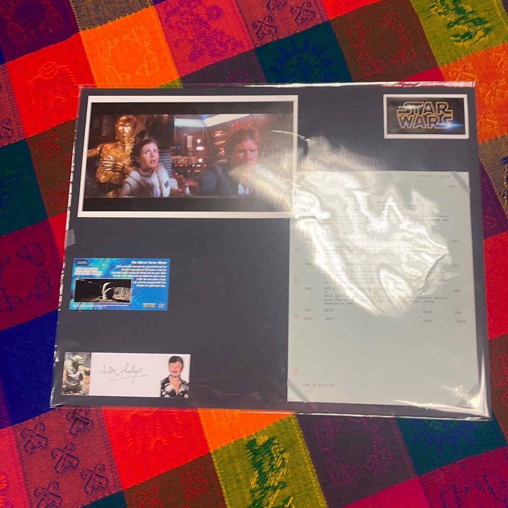 Original script of Star Wars!